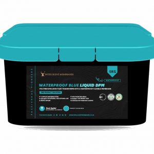 Waterproof Blue Brush - brush-on liquid waterproof membrane