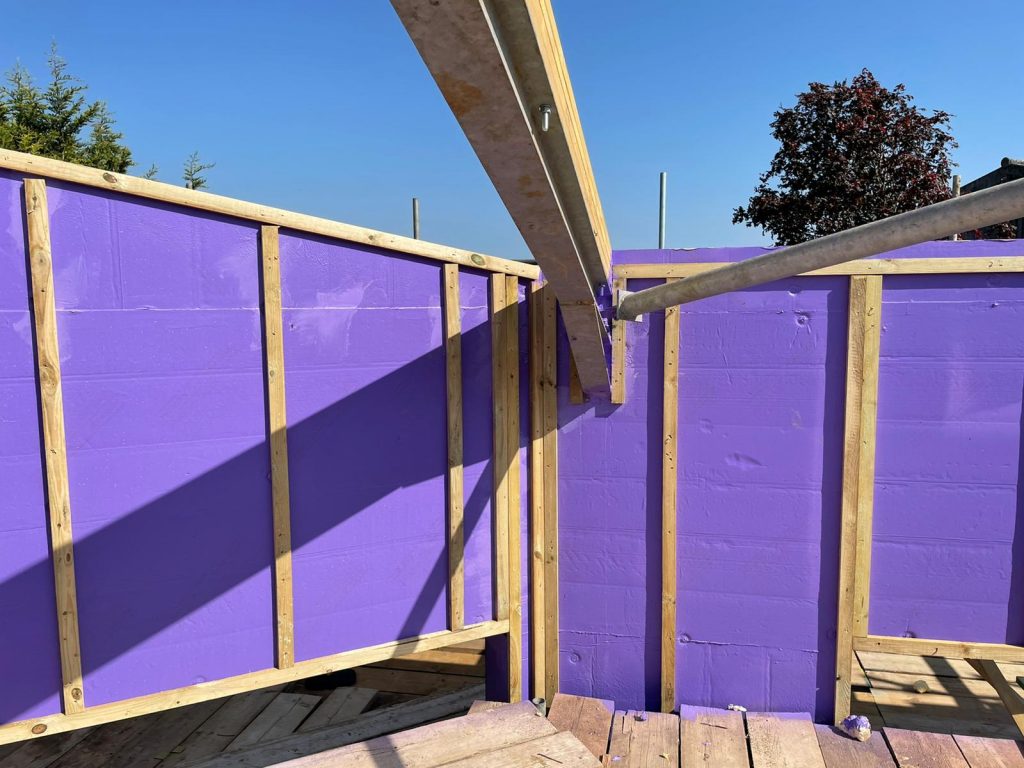 The View Ampthill - retrofit with a huge hybrid timber frame panel system