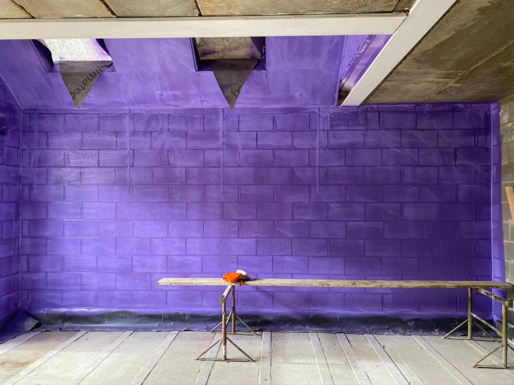 A final spray of Passive Purple spray was applied